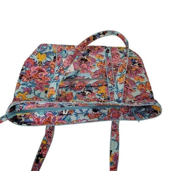 Disney Mickey Mouse and Friends Colorful Garden Iconic Vera Tote by Vera Bradley - Picture 11 of 13